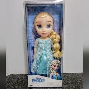 Disney Frozen Elsa Doll - Light Blue Dress and Blonde Hair